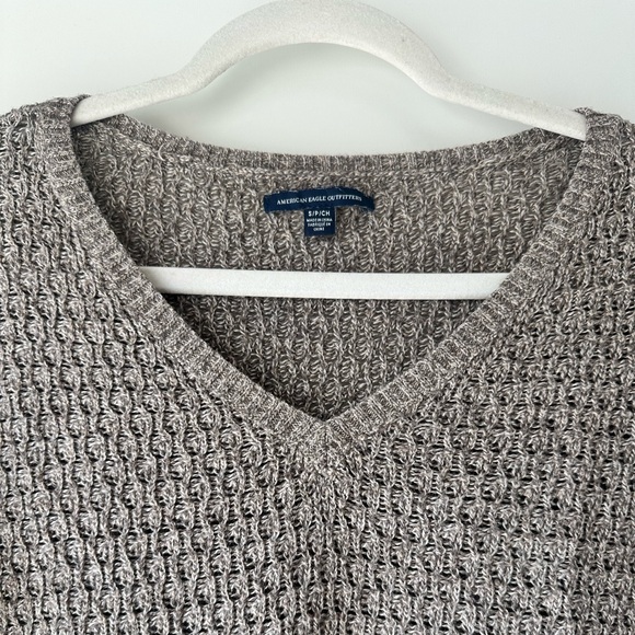 American Eagle Oat Knit Sweater Size S - Picture 3 of 4